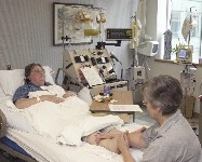 Massage in the hospital setting